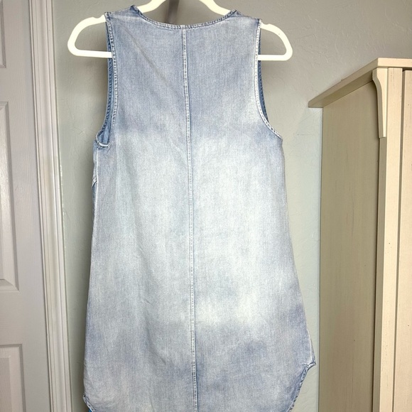 Cupshe Mini Dress with Denim-Inspired Texture Size XS - Picture 5 of 5